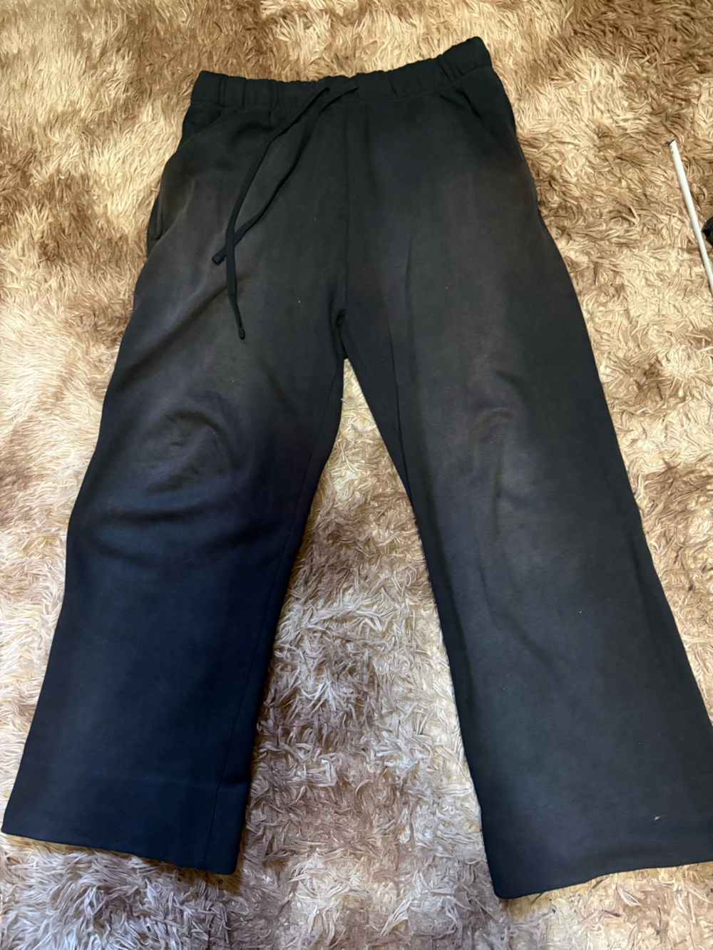 Pacsun black extreme baggy sweatpants